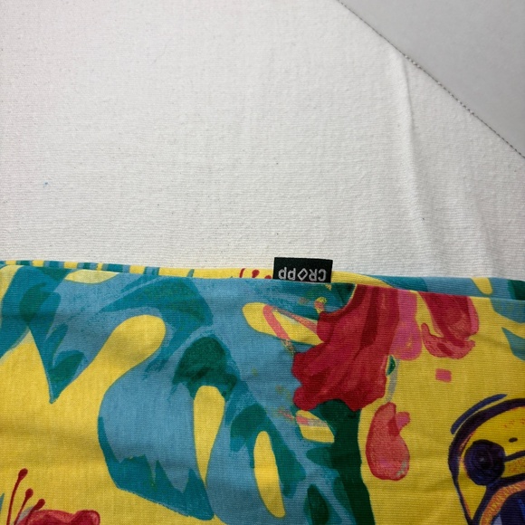 Cropp Slim Fit Mens XXL T-Shirt Toucan Hawaiian Graphic Tee Tropical/Beach NEW - Picture 7 of 8